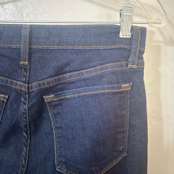 Early J Brand Indigo Clean Rinse Made in California Skinny Ankle Zipper Jeans 26 - Picture 11 of 11